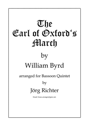 The Earl of Oxford's March for Bassoon Quintet