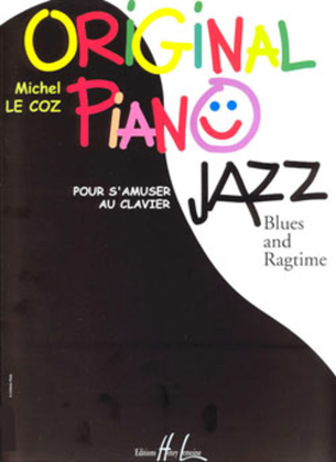 Book cover for Original Piano Jazz, Blues, Rag