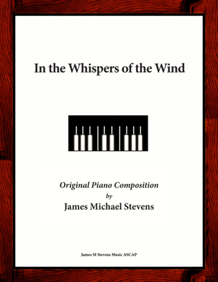 Book cover for In the Whispers of the Wind - Romantic Piano