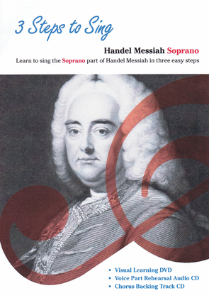 Book cover for 3 Steps to Sing Handel Messiah