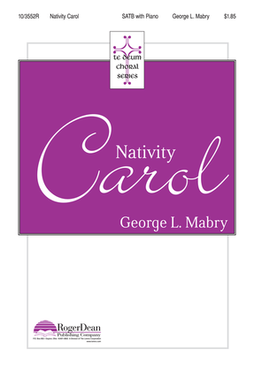 Book cover for Nativity Carol