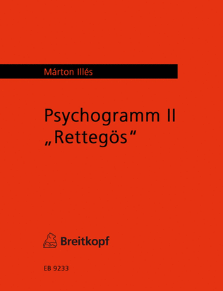 Book cover for Psychogramm II ,,Rettegos