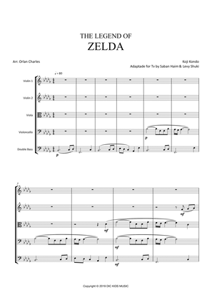 Book cover for The Legend Of Zelda