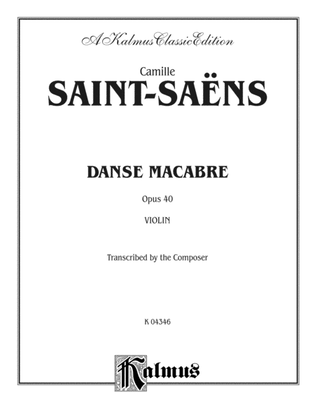 Book cover for Saint-Saëns: Danse Macabre, Op. 40