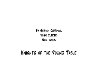 Knights Of The Round Table