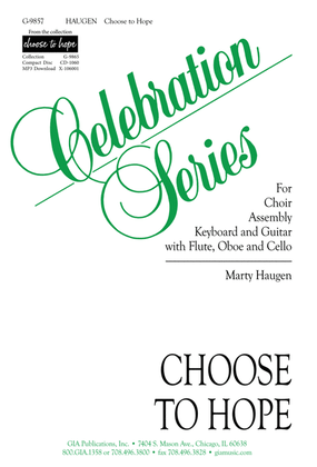 Book cover for Choose to Hope