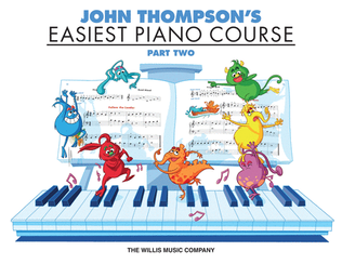Book cover for John Thompson's Easiest Piano Course – Part 2 – Book Only
