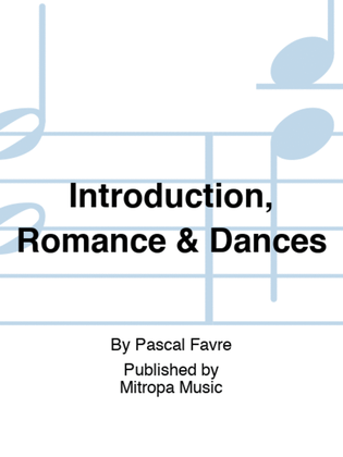 Book cover for Introduction, Romance & Dances