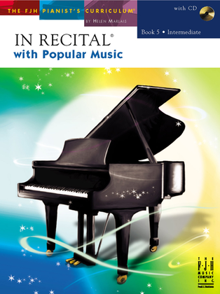 Book cover for In Recital with Popular Music, Book 5