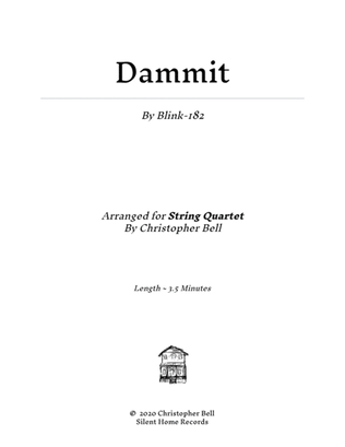 Book cover for Dammit