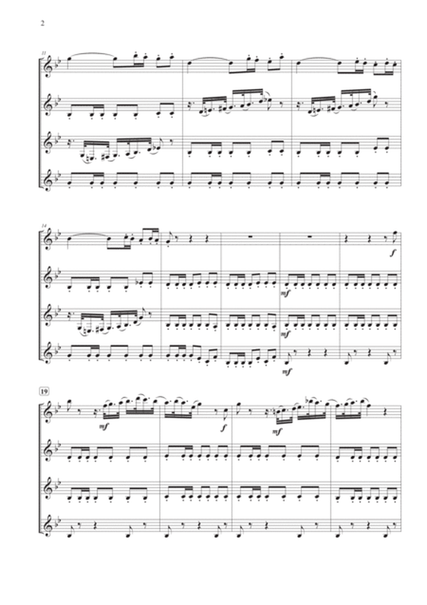 Swan Lake Suite for Clarinet Quartet - Part 2 image number null