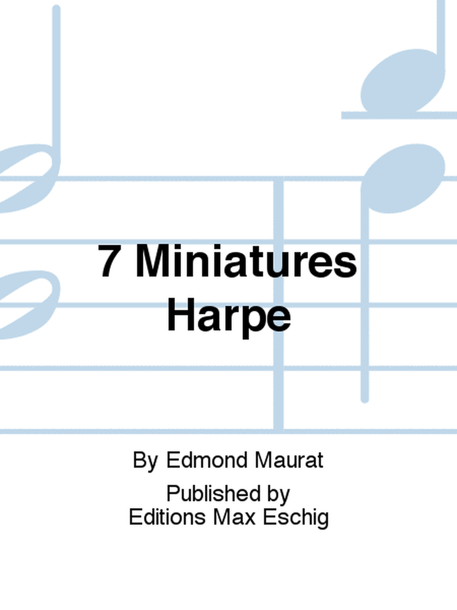 7 Miniatures Harpe