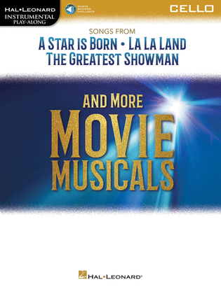 Book cover for Songs from A Star Is Born, La La Land, The Greatest Showman, and More Movie Musicals