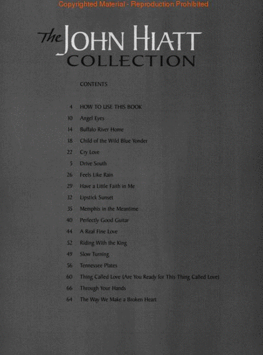 The John Hiatt Collection