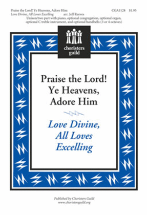 Book cover for Praise the Lord! Ye Heavens, Adore Him