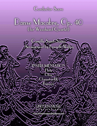 Book cover for Danse Macabre (for Woodwind Quartet)