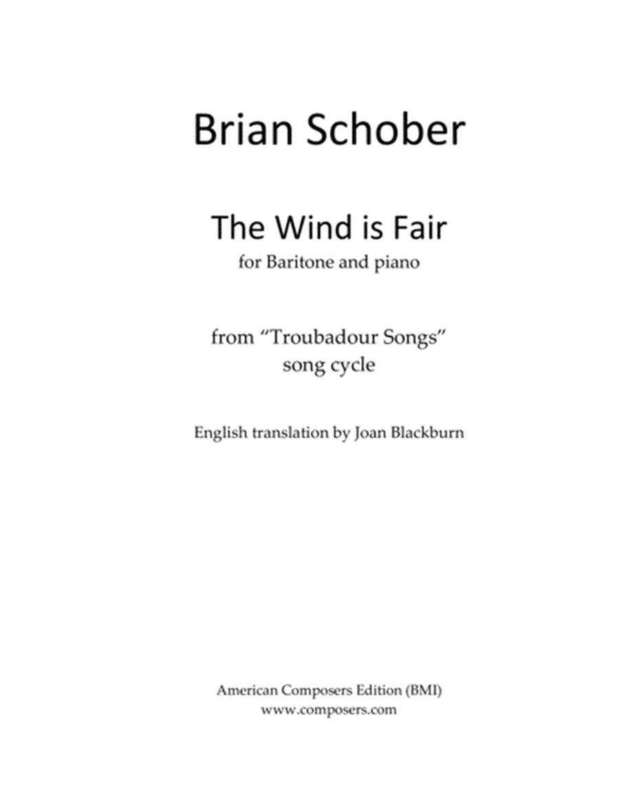 [Schober] The Wind is Fair