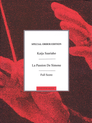 Book cover for La Passion de Simone