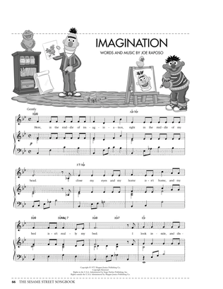 Book cover for Imagination (from Sesame Street)