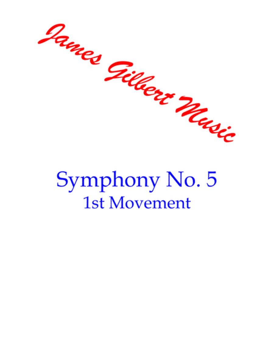 Symphony Number 5, 1st Movement image number null