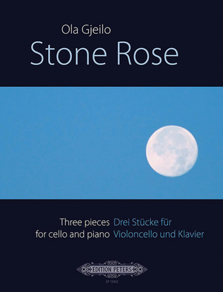 Book cover for Stone Rose -- 3 Pieces for Cello and Piano