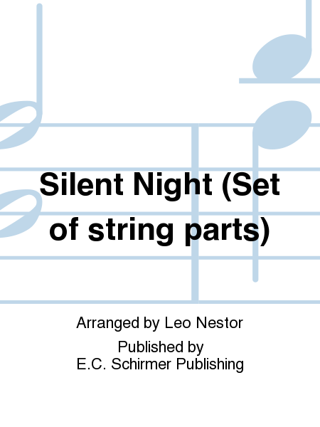 Silent Night (Stille Nacht/Noche De Paz) (Set Of String Parts:1-1-1-1-1)