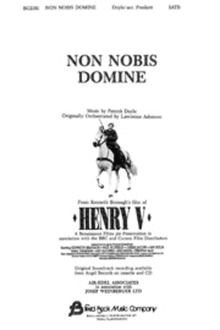 Patrick Doyle: Non nobis Domine