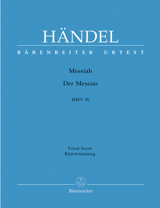 Book cover for Der Messias HWV 56