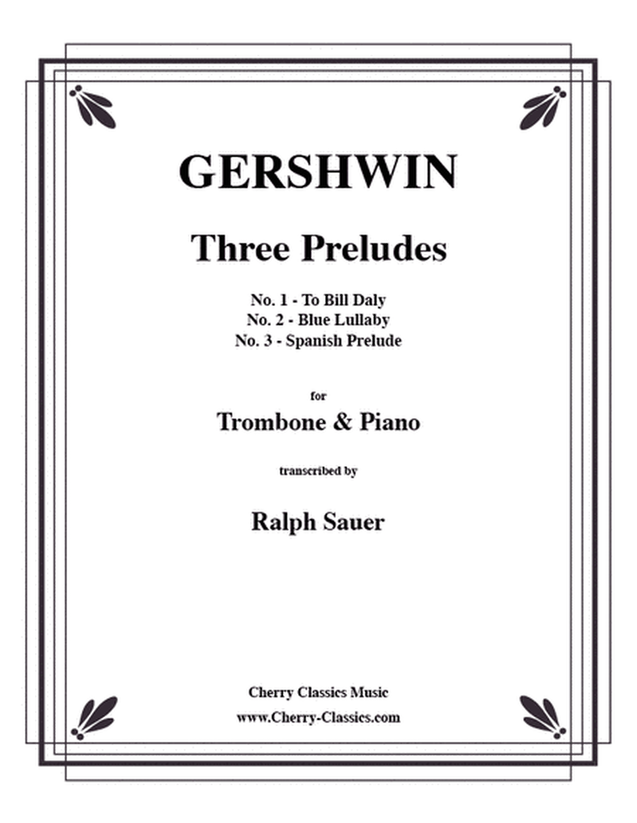 Three Preludes for Trombone & Piano