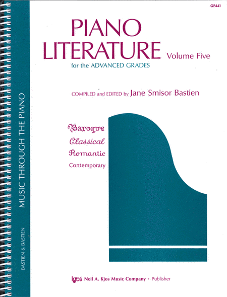 Piano Literature, Volume 5