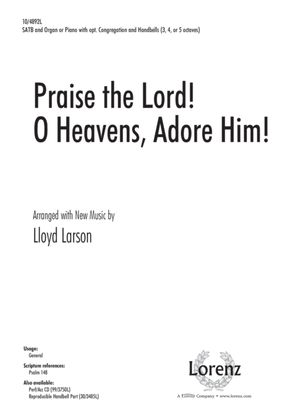 Book cover for Praise the Lord! O Heavens, Adore Him