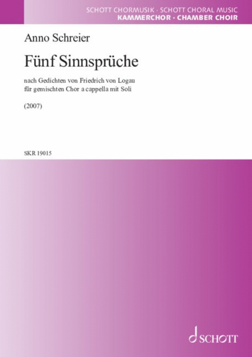 Fünf Sinnsprüche