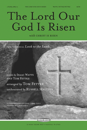 Book cover for The Lord Our God Is Risen - Anthem