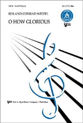 Book cover for O How Glorious