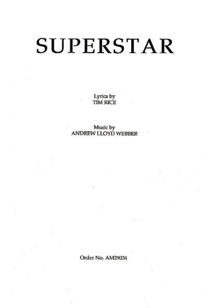 Superstar (Jesus Christ Superstar) - SATB