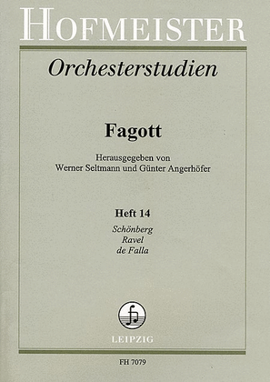 Orchesterstudien fur Fagott