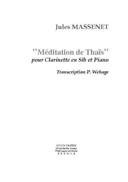 Meditation de Thais