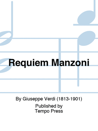 Book cover for Requiem "Manzoni"