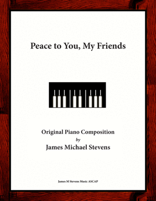 Book cover for Peace to You, My Friends