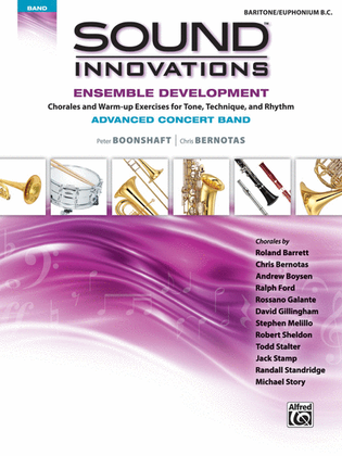 Sound Innovations for Concert Band -- Ensemble Development for Advanced Concert Band