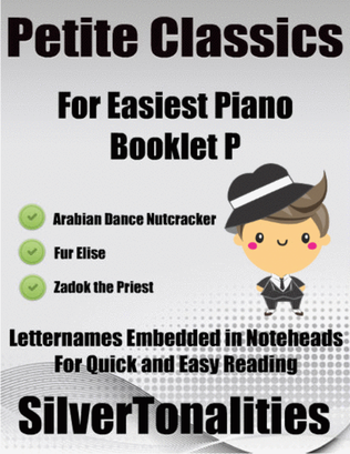 Book cover for Petite Classics for Easiest Piano Booklet P