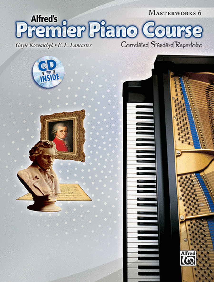 Premier Piano Course Masterworks, Book 6 image number null