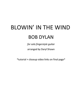 Blowin' In The Wind