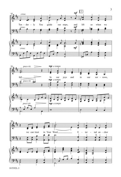 The Rock on Whom We Stand (SATB ) by Cindy B