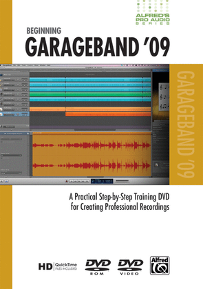 Book cover for Alfred's Pro Audio -- GarageBand 09