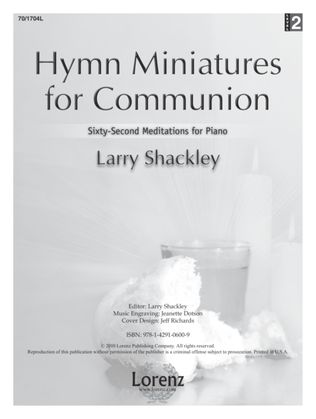 Book cover for Hymn Miniatures for Communion