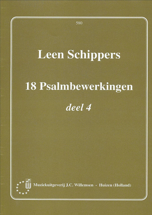 Book cover for 18 Psalmbewerkingen 4