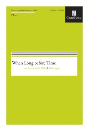 Book cover for When Long Before Time