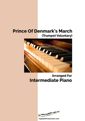 Book cover for Prince of Denmark's March (Trumpet Voluntary) arranged for piano