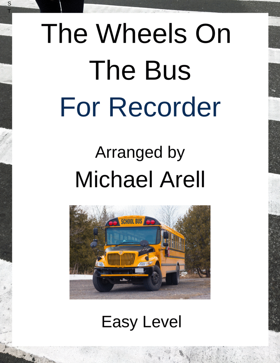 The Wheels On The Bus--Easy Recorder image number null